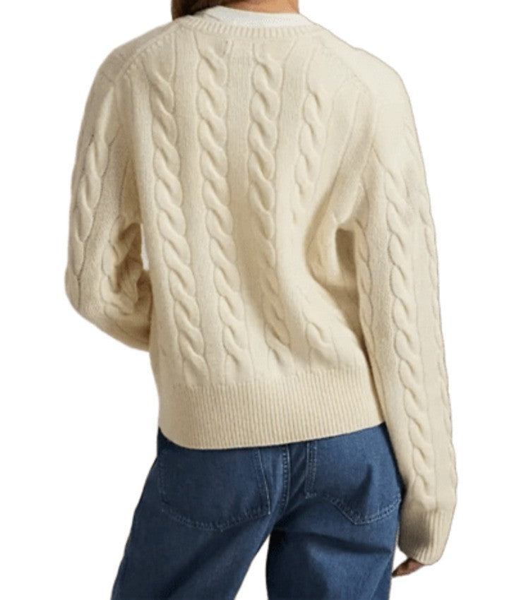 Polo Ralph Lauren Slim Fit Cable Knit Cardigan