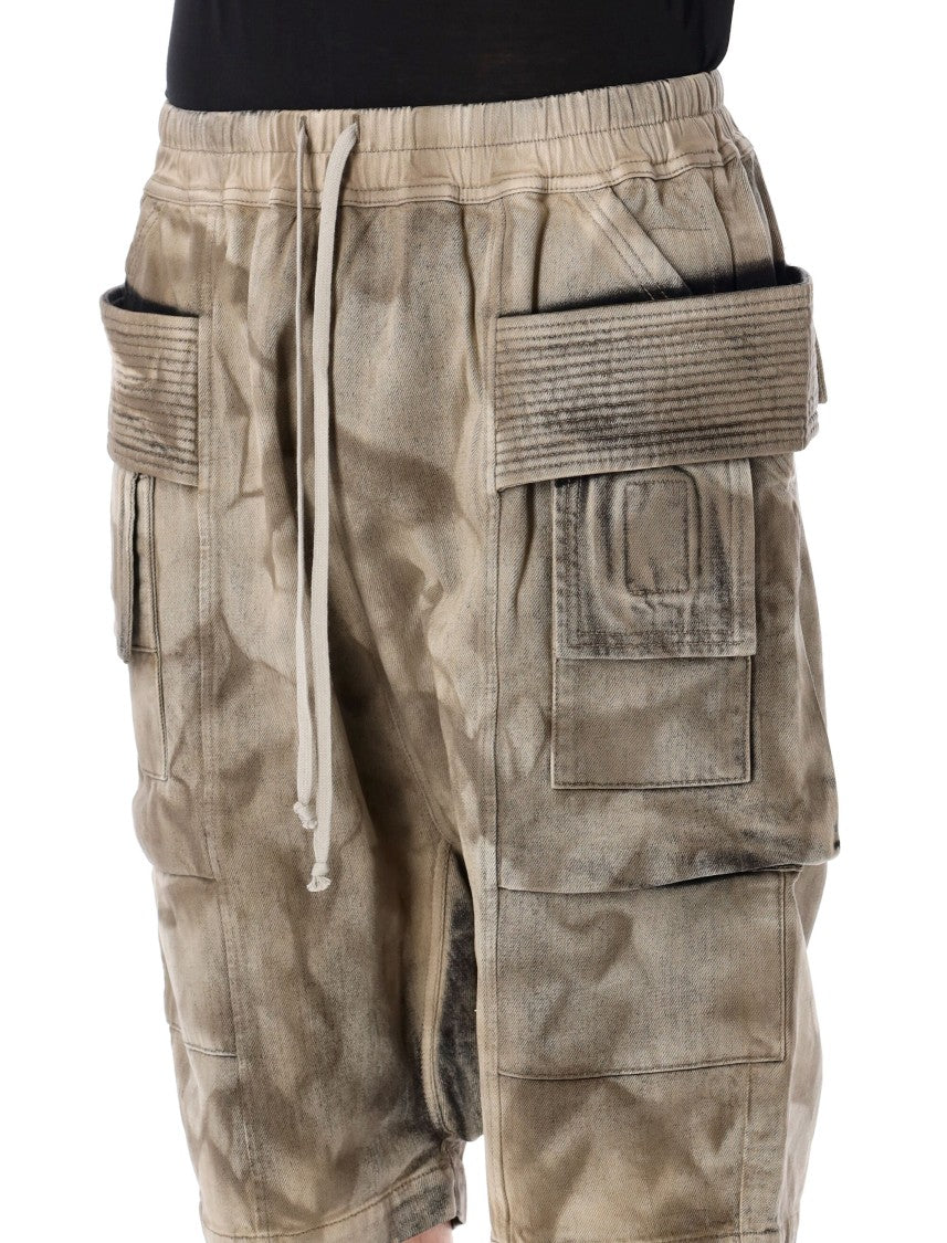 Drkshdw By Rick Owens Creatch Cargo Shorts