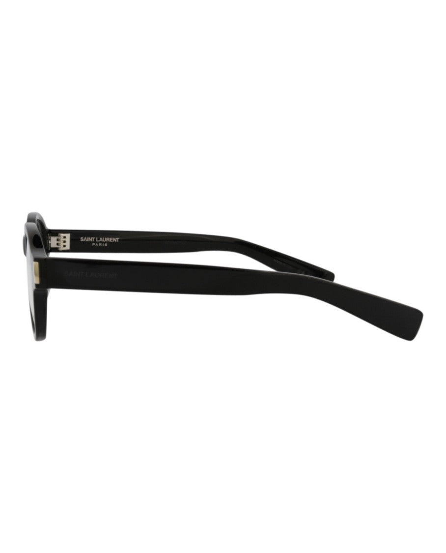 Saint Laurent Round-Frame Acetate Sunglasses