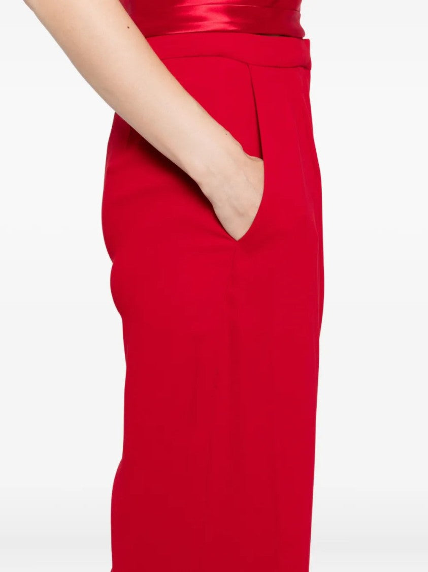 Saiid Kobeisy High-Waisted Straight-Cut Tailored Pants