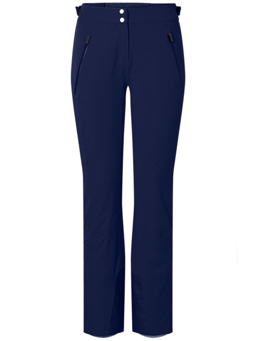 Kjus Blue Women Formula Fitted Mid-Rise Pants