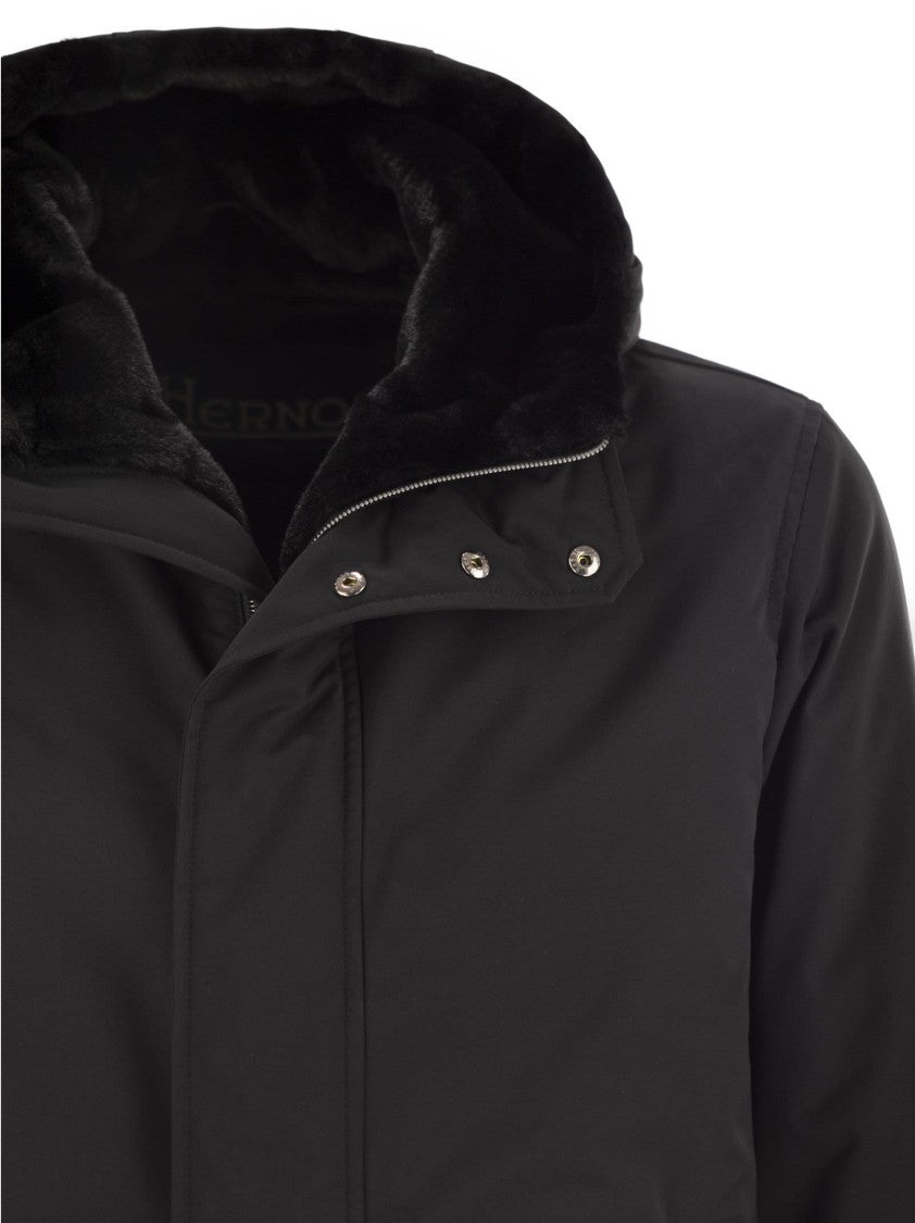 Herno Hooded Padded Parka