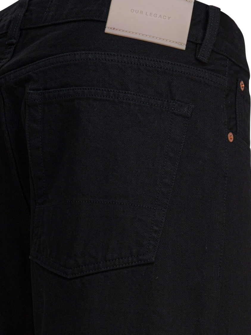 Our Legacy Third Cut Wide Leg Jeans