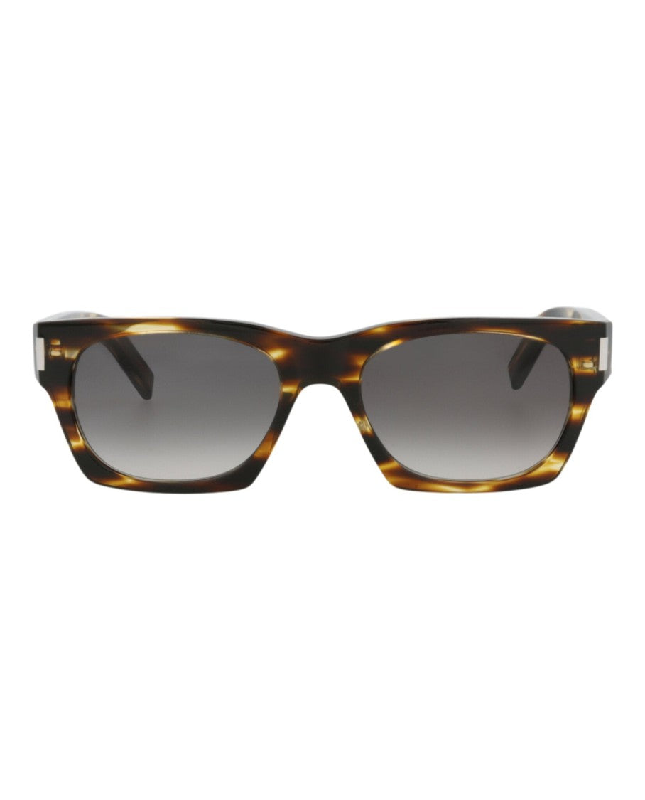 Saint Laurent Square-Frame Recycled Acetate Sunglasses