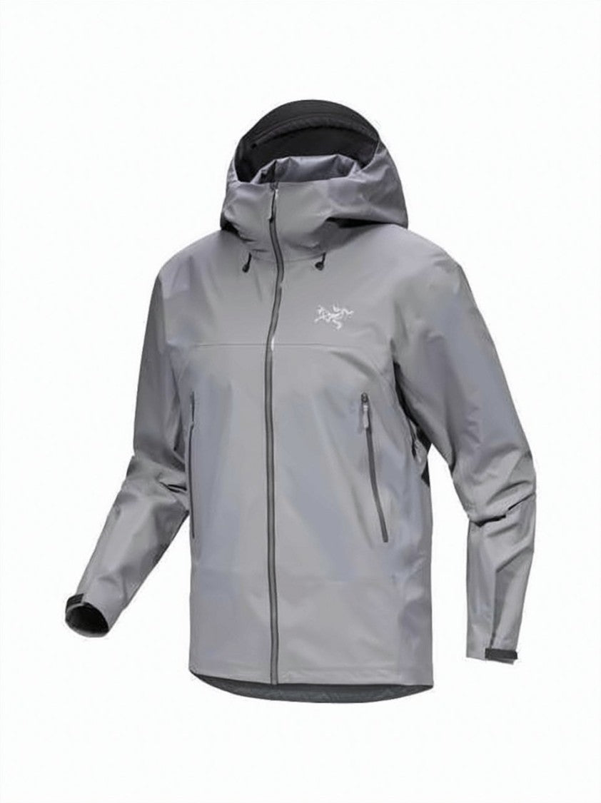 Arc'teryx Lightweight Water-Resistant Jacket With High Collar