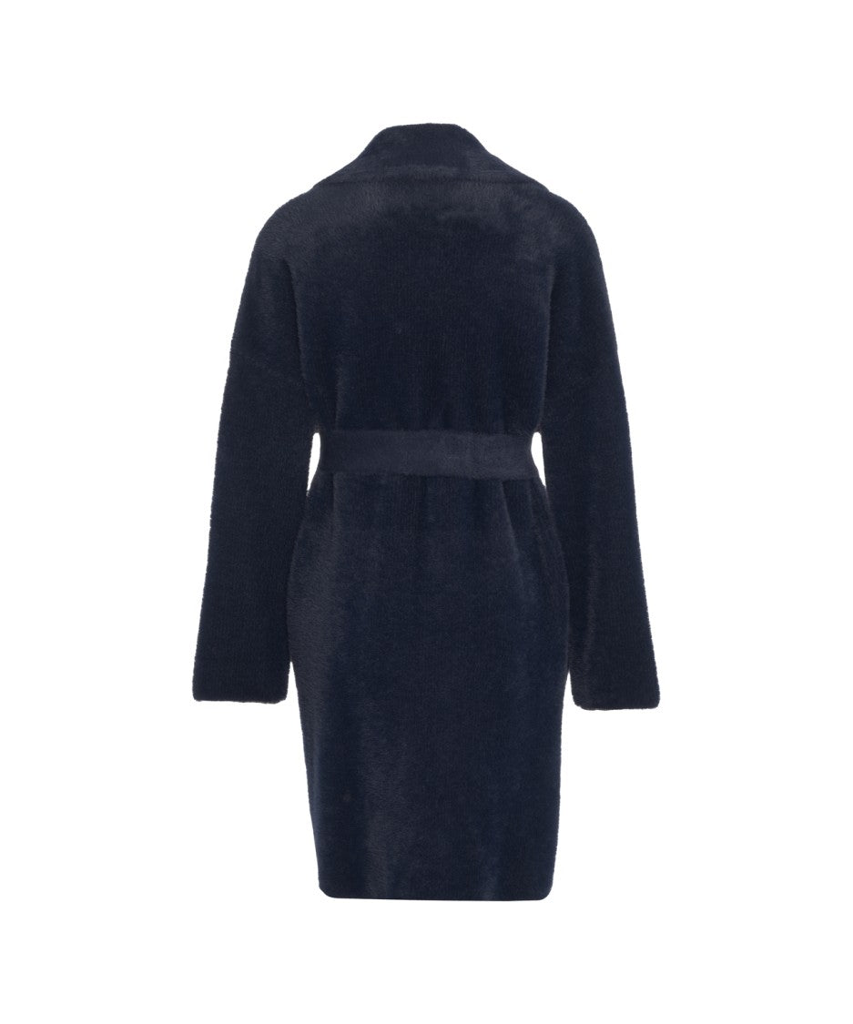 Pinko Coat With Belt At The Waist
