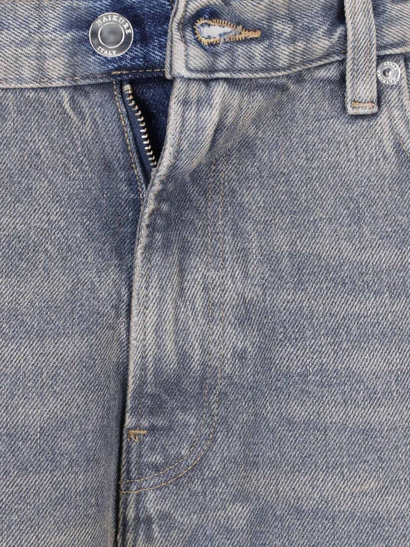 Haikure Blue Korea Cotton Denim Jeans
