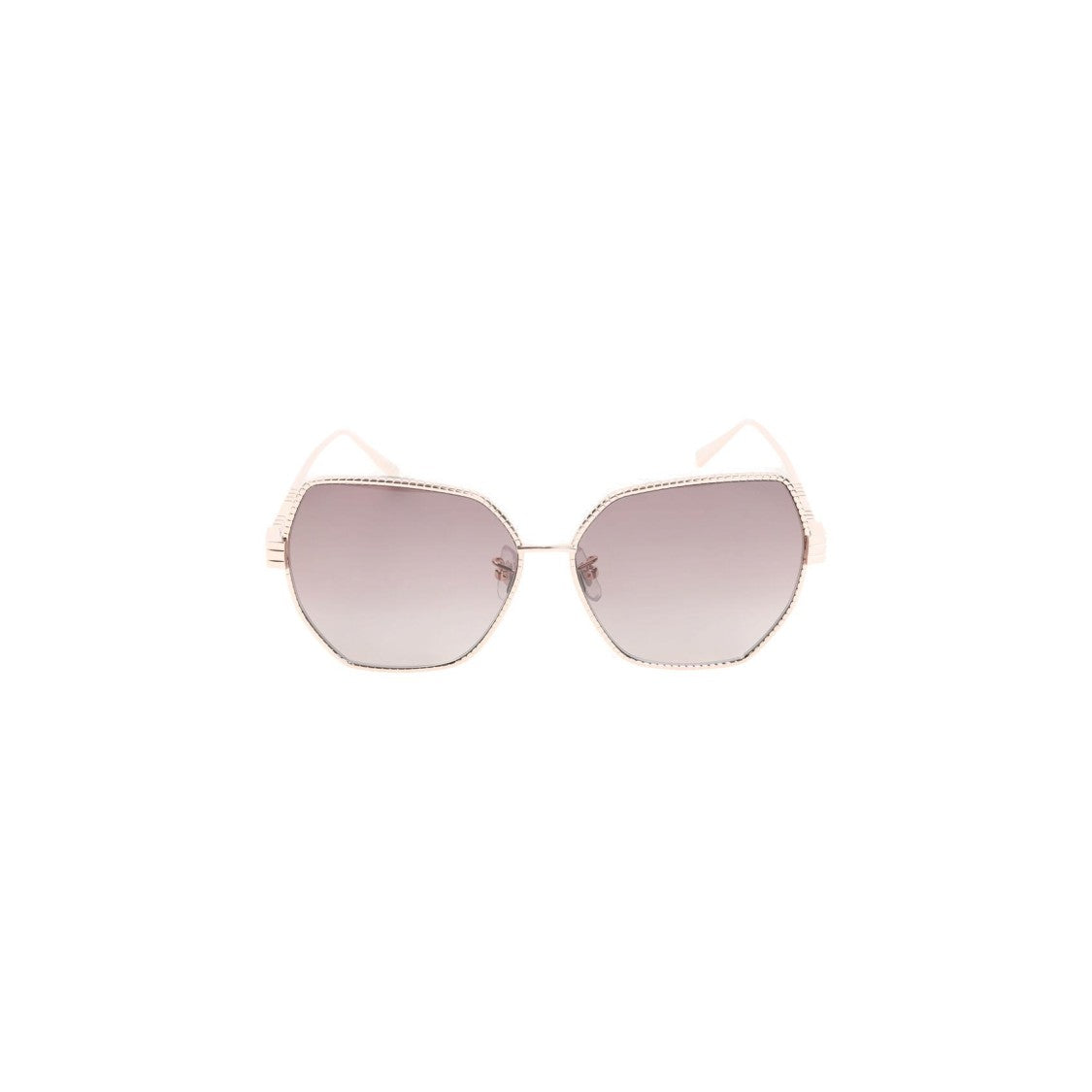 Chopard Oversized Hexagonal Sunglasses With Metallic Finish And Acetate-Metal Blend