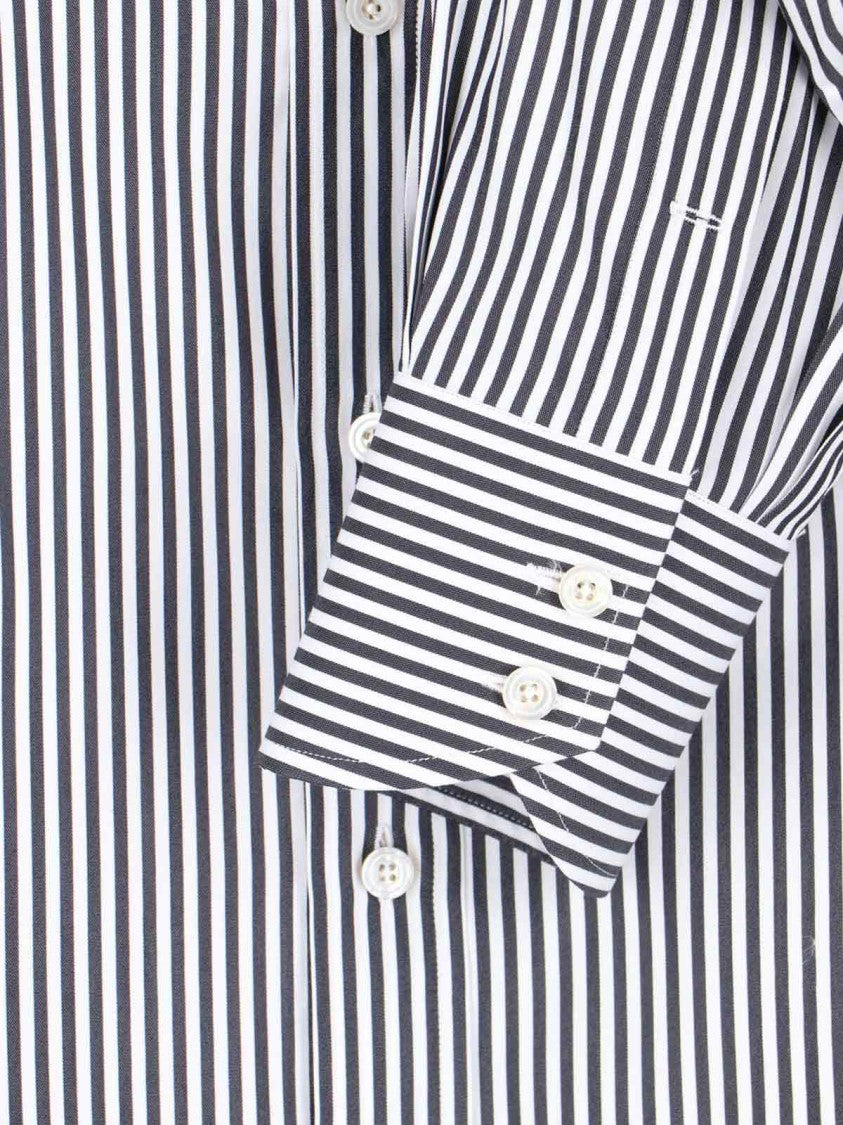 Tom Ford Slim Striped Shirt – White
