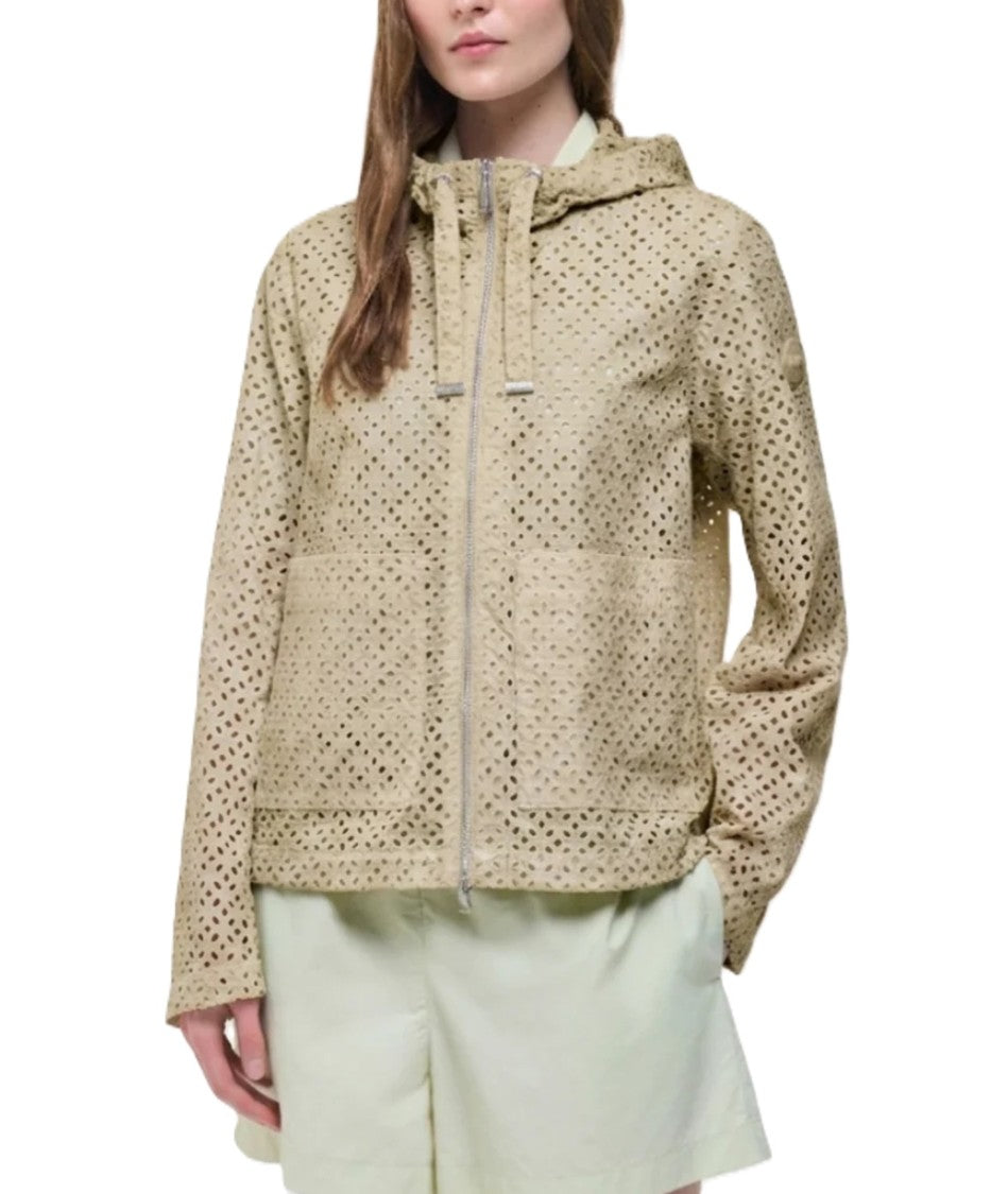 Colmar Perforated Lightweight Jacket With Adjustable Hood