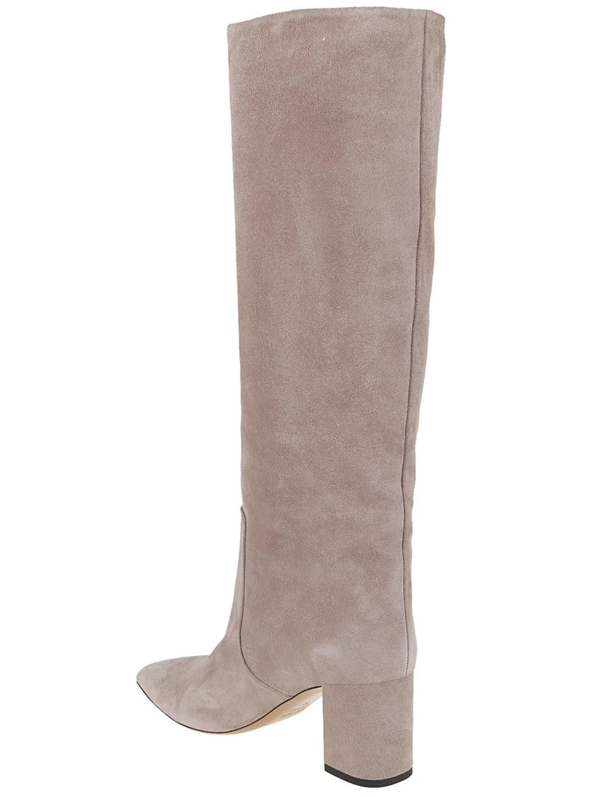 Paris Texas Leather Ankle Boots