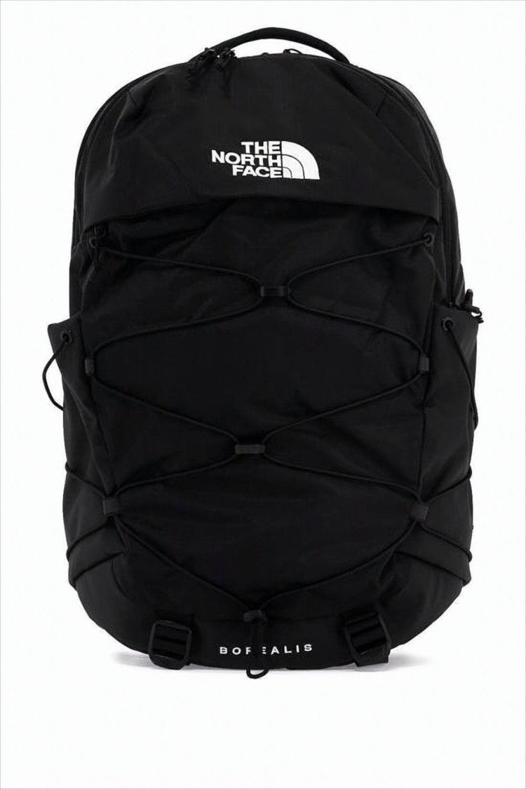 The North Face Black Nylon Backpack With Spacious Compartments