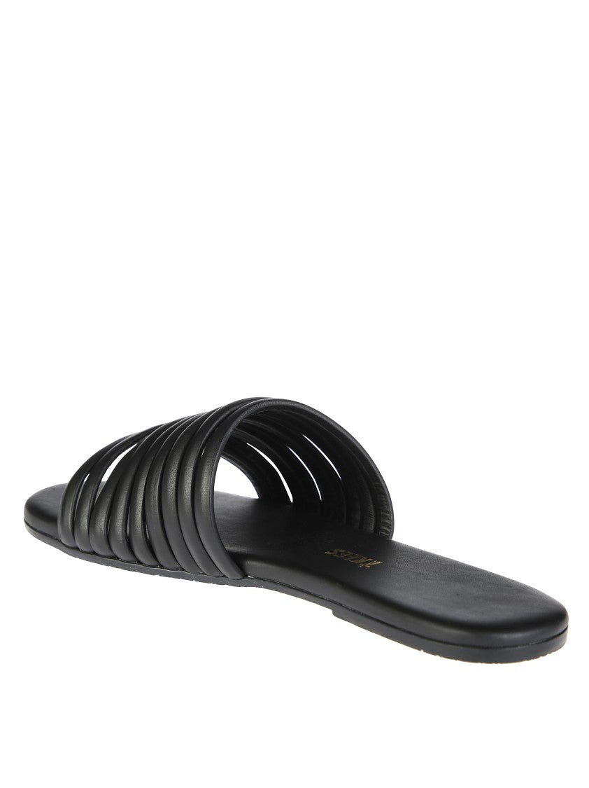 Tkees Black Multi-Strap Sandals
