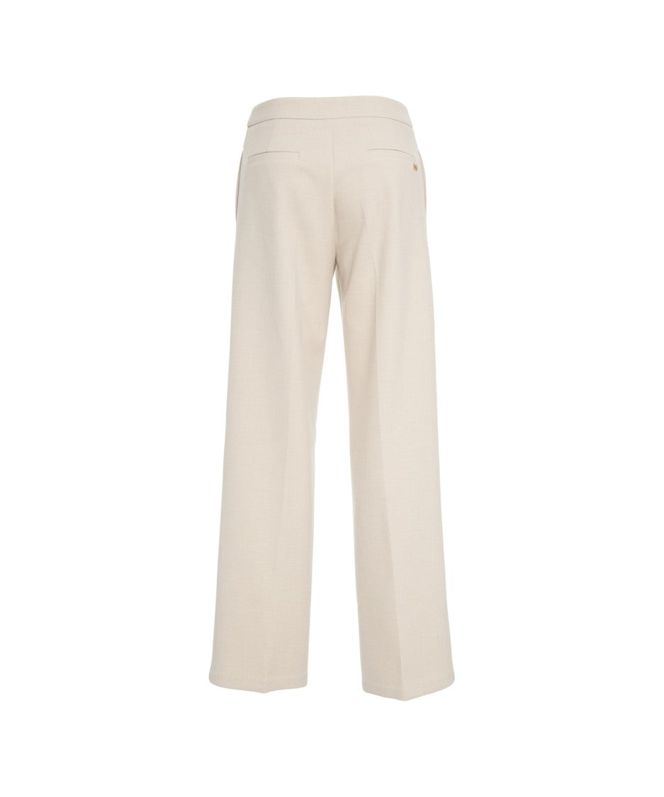 Guess By Marciano Pleated Wide-Leg Trousers With High Waist And Fluid Fabric