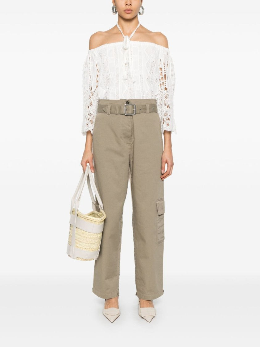 Pinko Relaxed Fit Cargo Trousers