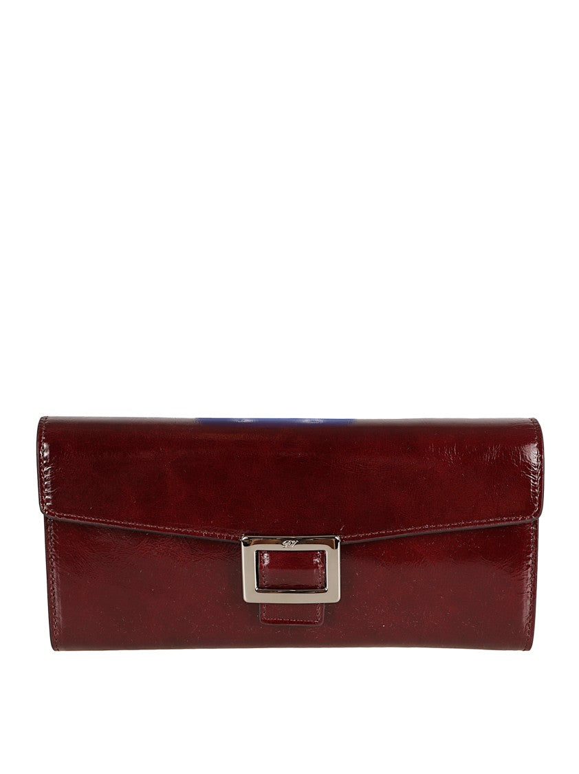 Roger Vivier Patent Leather Wallet With Chain