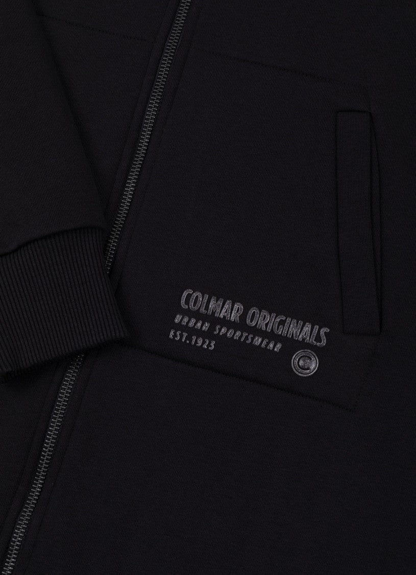 Colmar Oversized Hooded Glittered Logo Sweatshirt