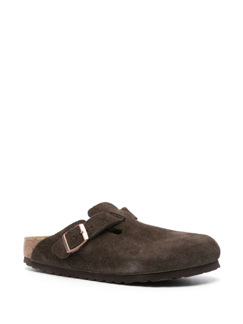 Birkenstock Closed-Toe Cork-Footbed Slip-On Sandals