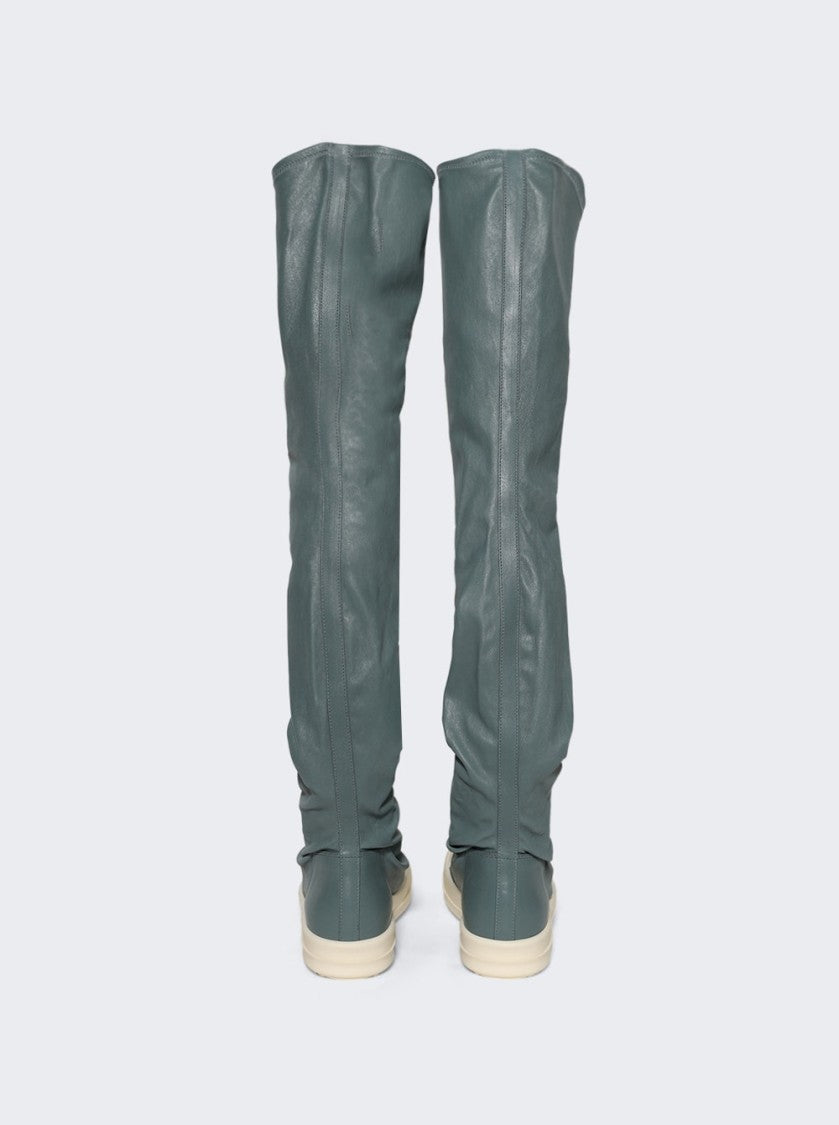 Rick Owens Knee-High Stocking Sneakers Mouthwash And Milk