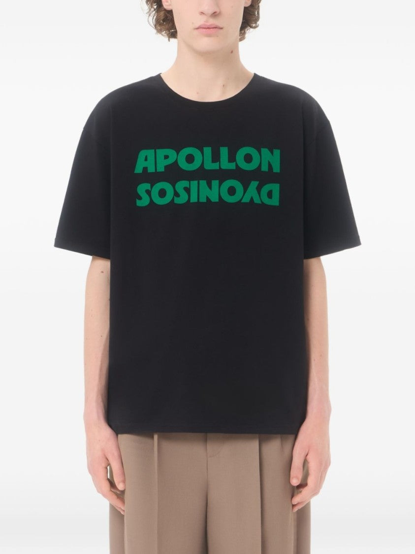 Valentino Garavani Cotton Apollon Dyonisos Print T-Shirt