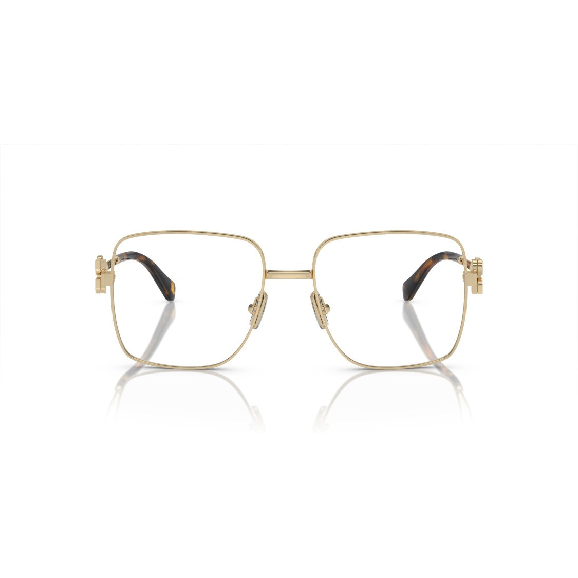 Miu Miu 0Mu 51Xv Square-Shaped Metal Frame Sunglasses