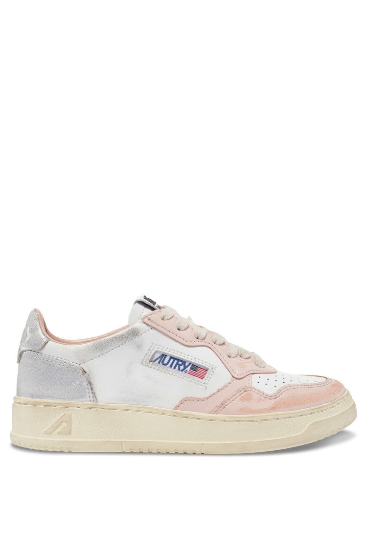 Autry Women’S Super Vintage Leather Sneakers