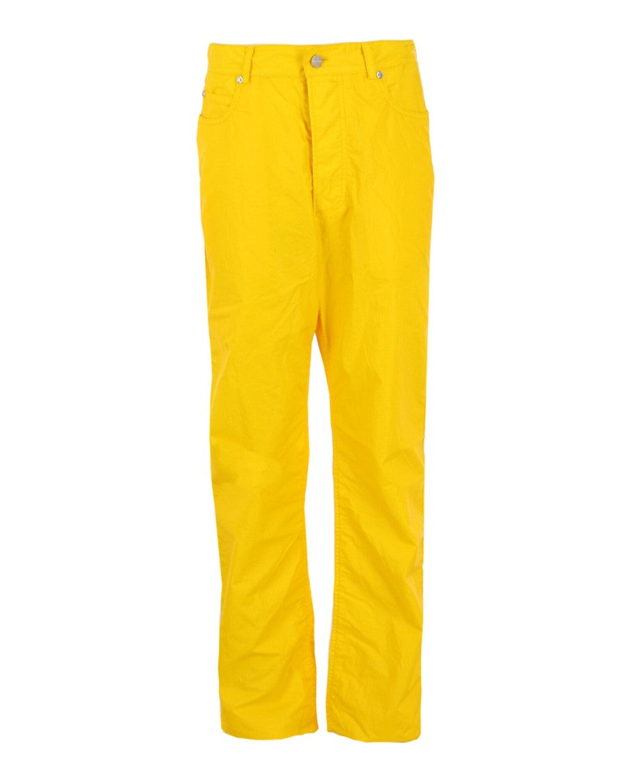 Ferragamo Button-Fly Nylon Pants