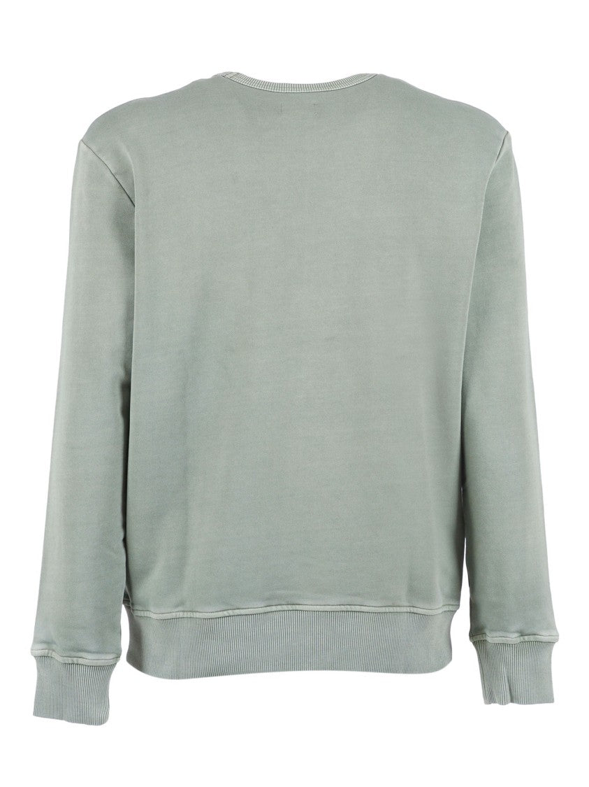 Fay Sage Archive Crewneck Sweatshirt
