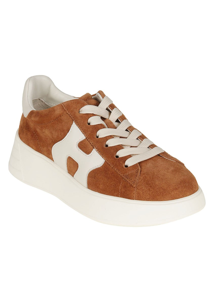 Hogan Rebel H562 Suede Calf Leather Sneakers