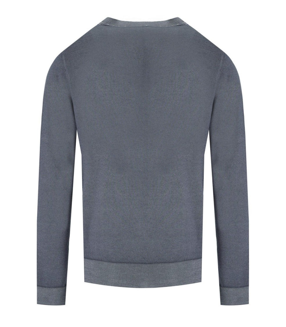 Bob Mendoza Steel Grey Cardigan