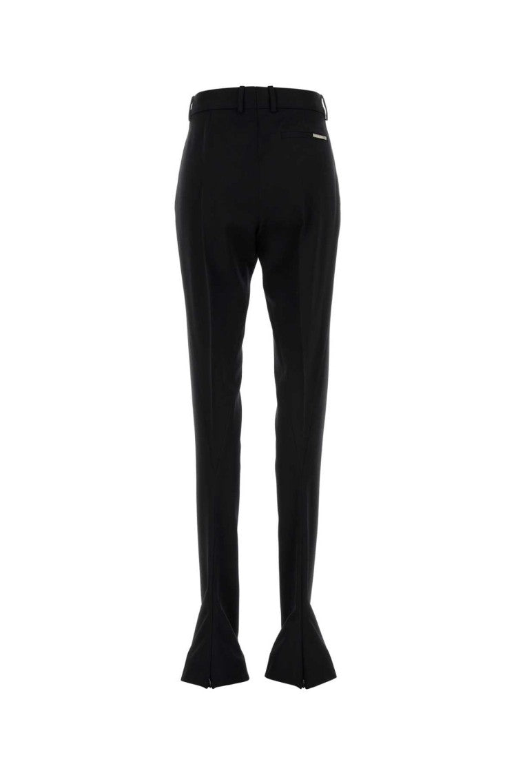 The Attico Black Wool Pant