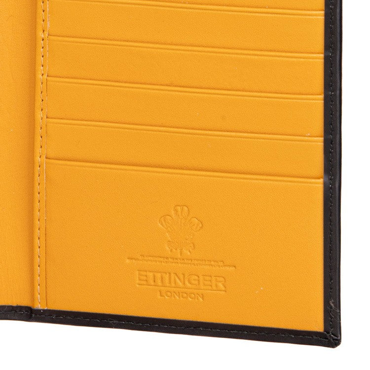 Ettinger Contemporary Black Bridle Leather Wallet