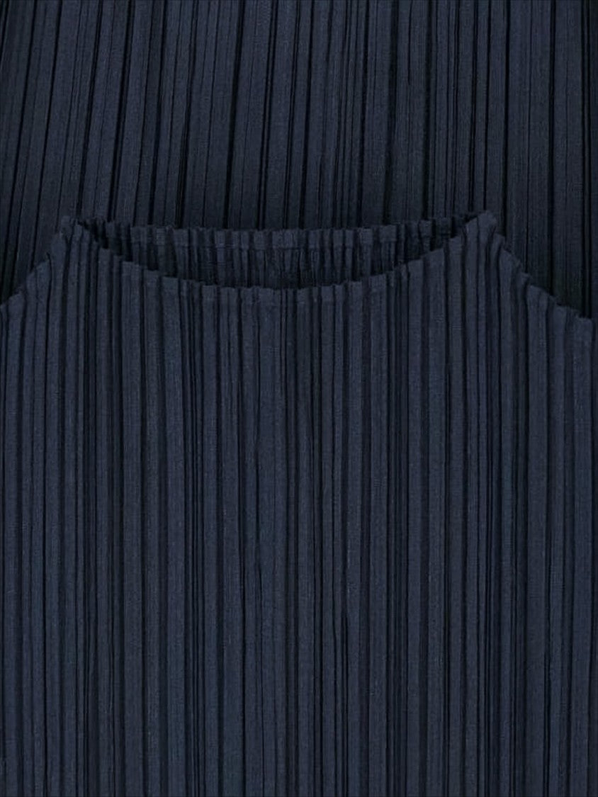 Pleats Please Sleeveless Pleated Top With Flowing Silhouette