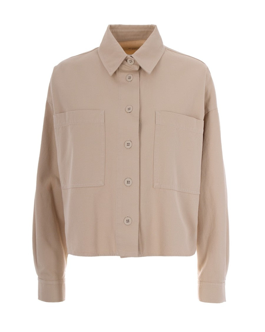 Max Mara Sand Drill Shirt