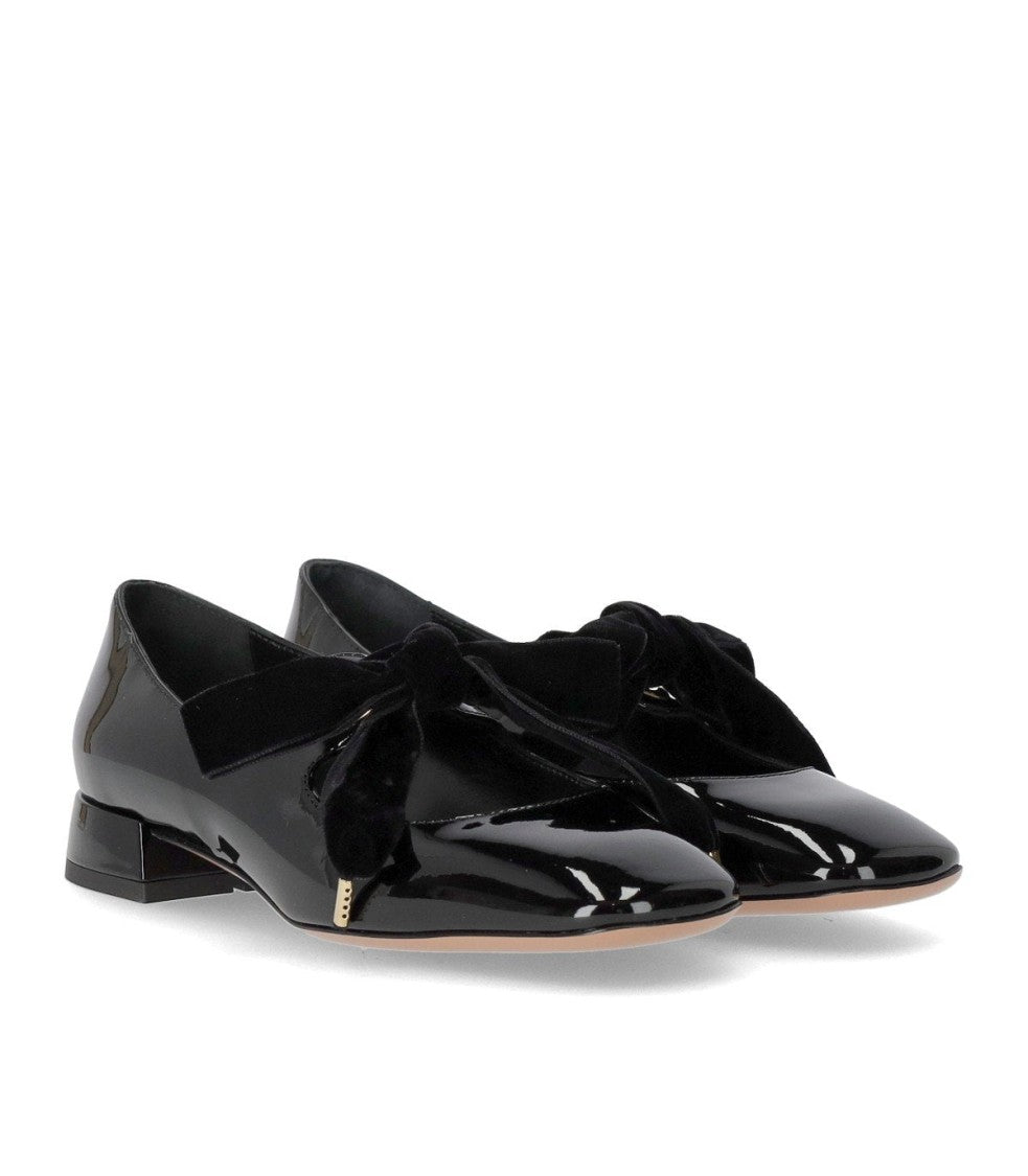 A. Bocca Mary Jane Black Ballet Flat With Bow