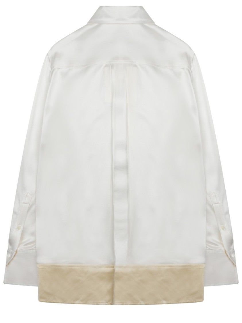 Totême Long-Sleeve Viscose Shirt