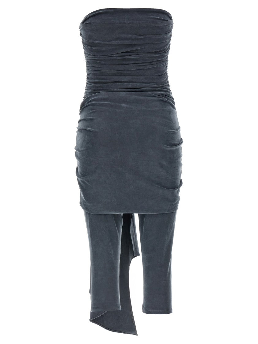 Alexander Wang Vintage Effect Stretch Jumpsuit With Knot Detail