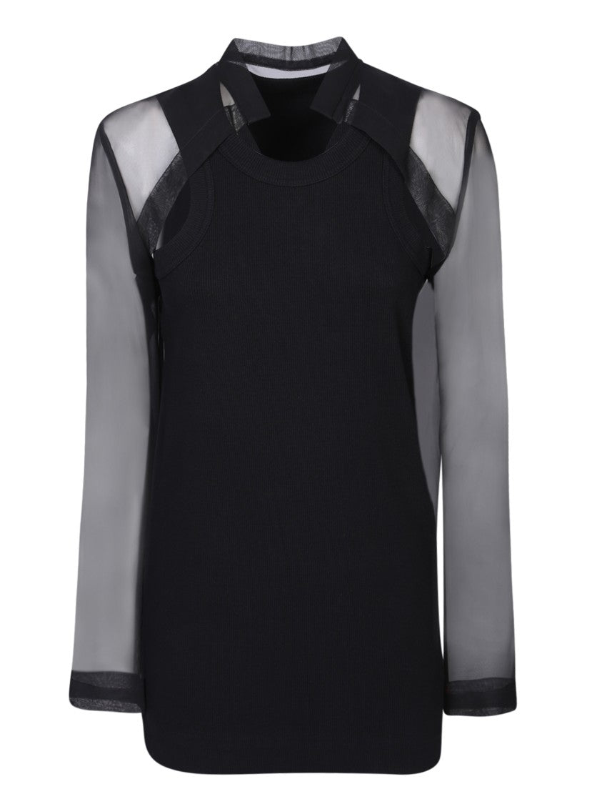 Sacai Classic Black Knitwear