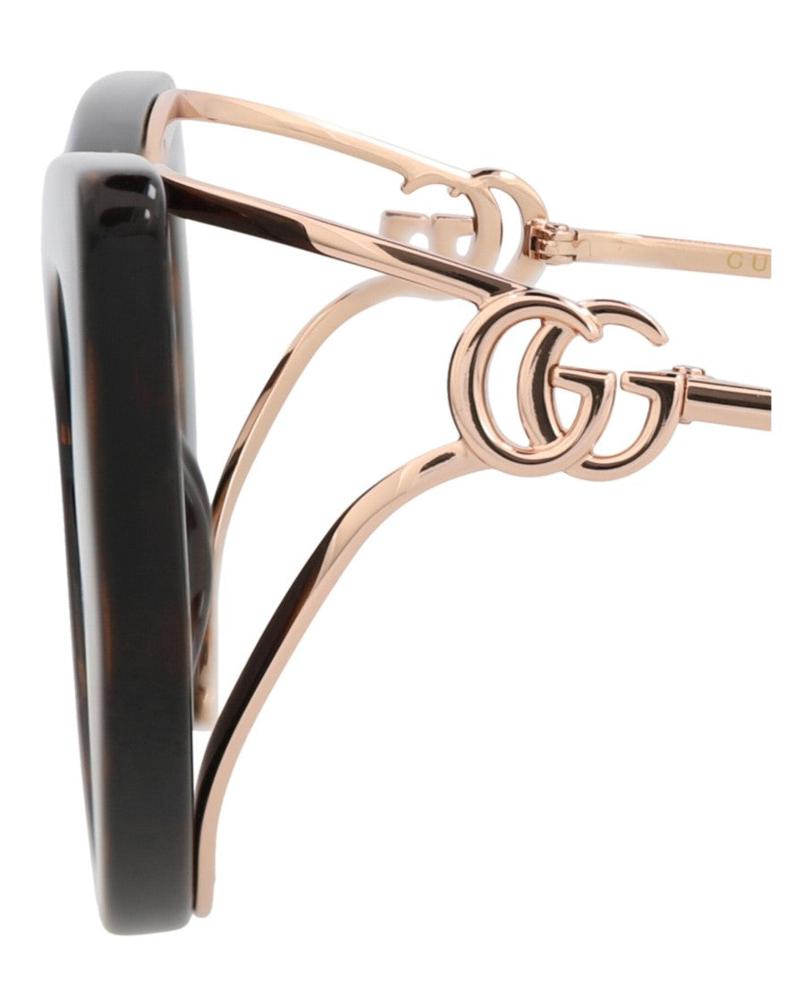 Gucci Cat Eye-Frame Injection Sunglasses