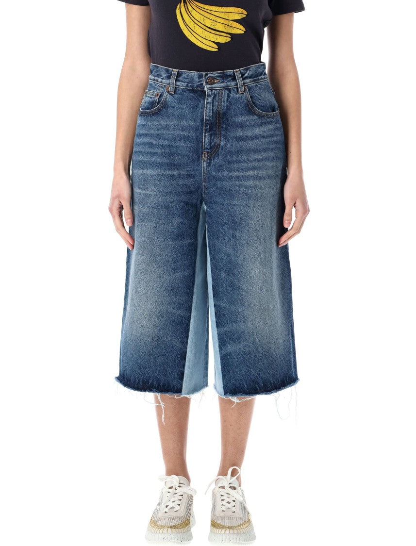 Chloé Patchwork Bermuda Shorts