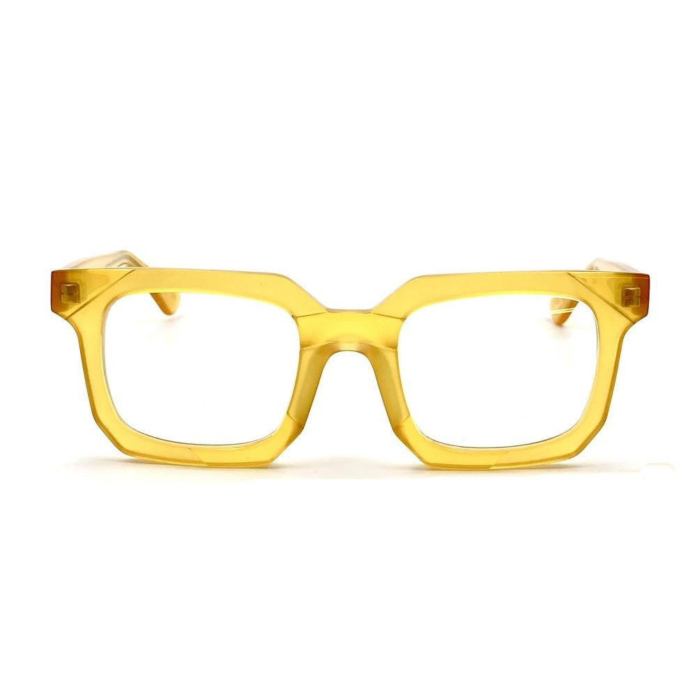 Toffoli Costantino T057 106 Beige Rectangular Celluloid Sunglasses