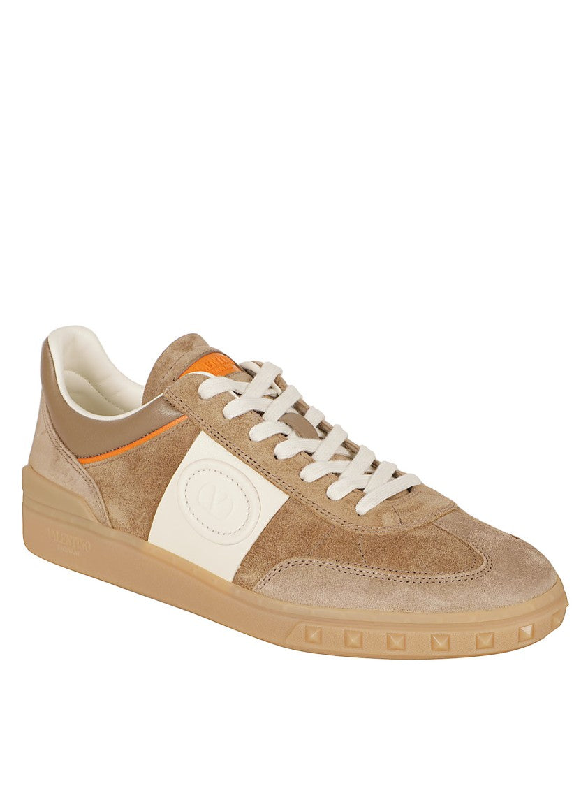 Valentino Garavani Nappa Calfskin Sneakers With Signature Logo