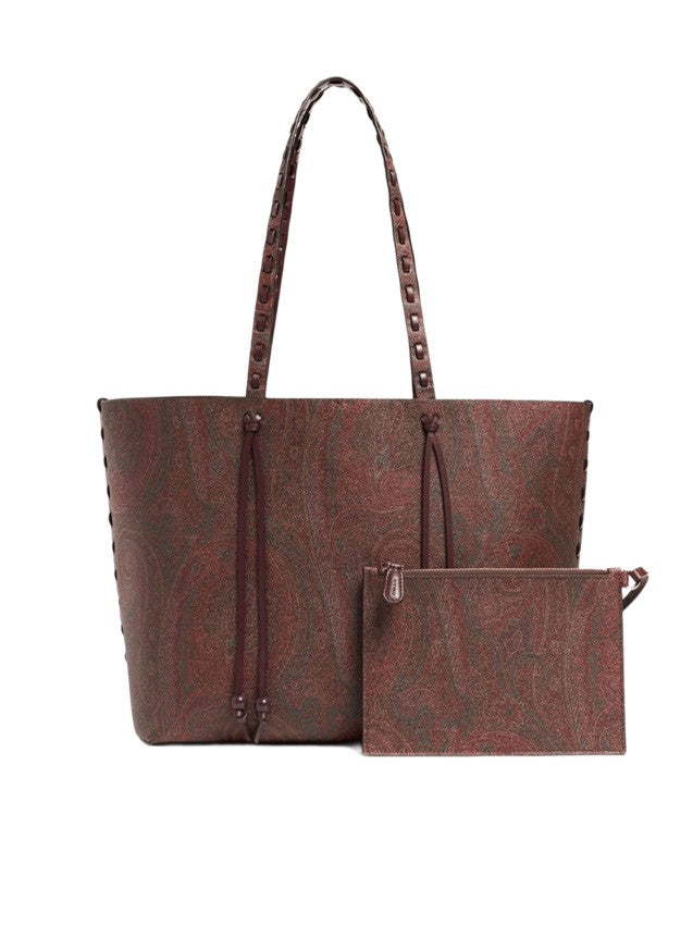 Etro Paisley Jacquard Medium Shopping Tote