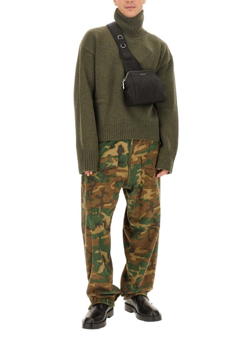 Givenchy High Turtleneck Oversize Shirt