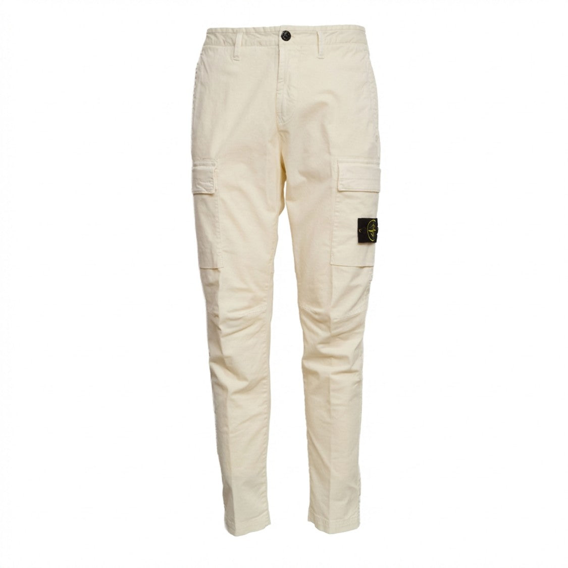 Stone Island Broken Twill Old Effect Cargo Straight-Leg Pants