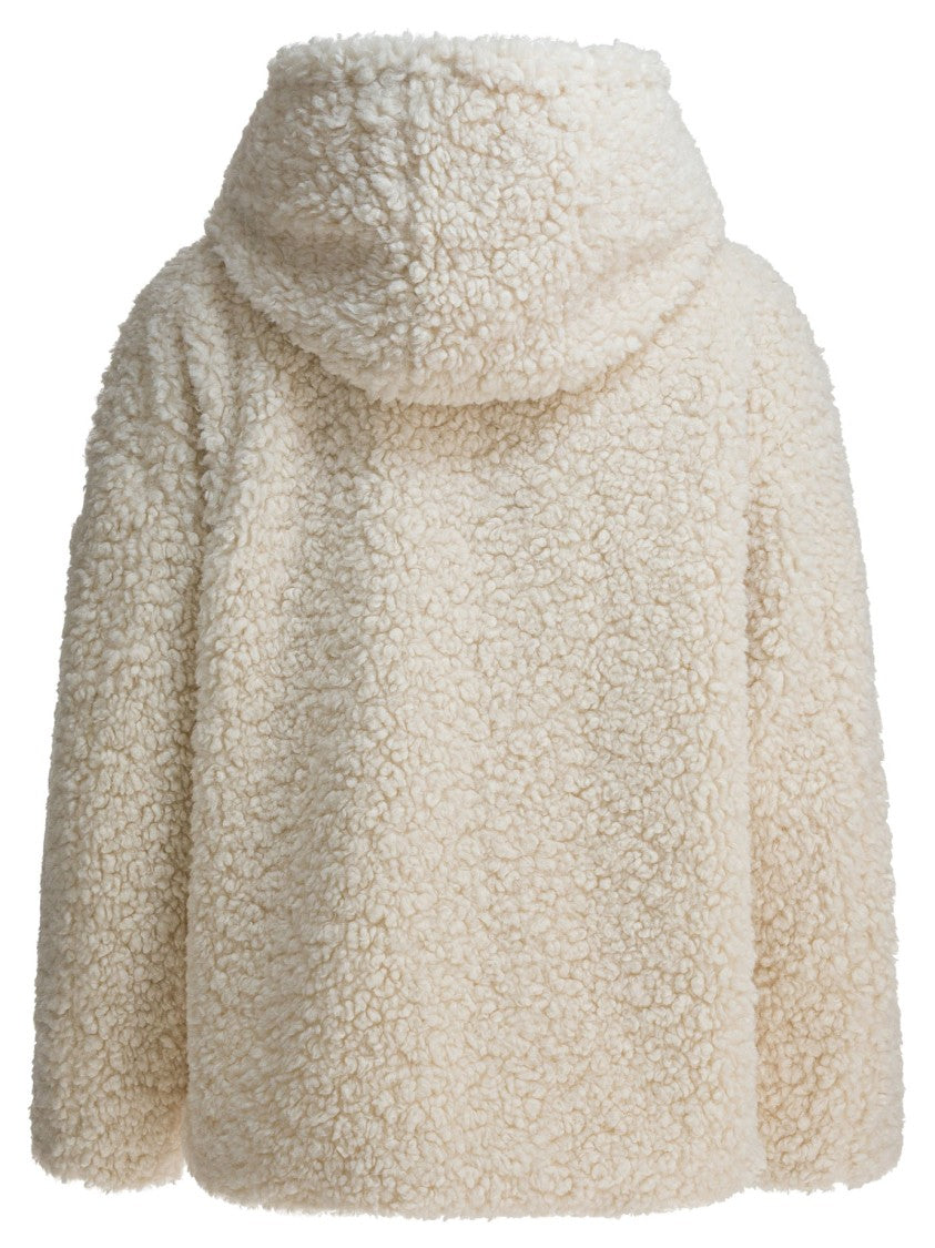 Tatras Textured Fleece Jacket With Hood