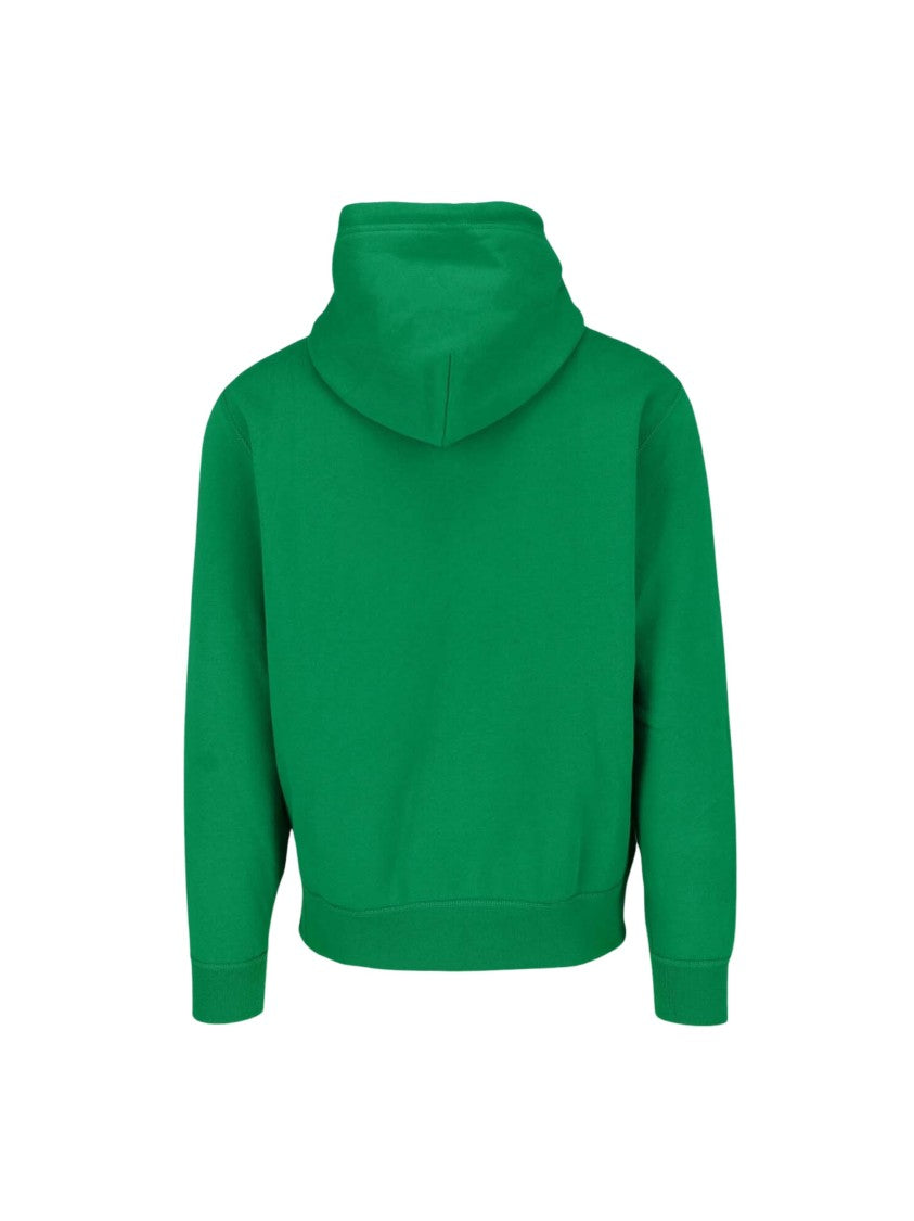 Polo Ralph Lauren Kangaroo Pocket Hoodie With Embroidered Logo