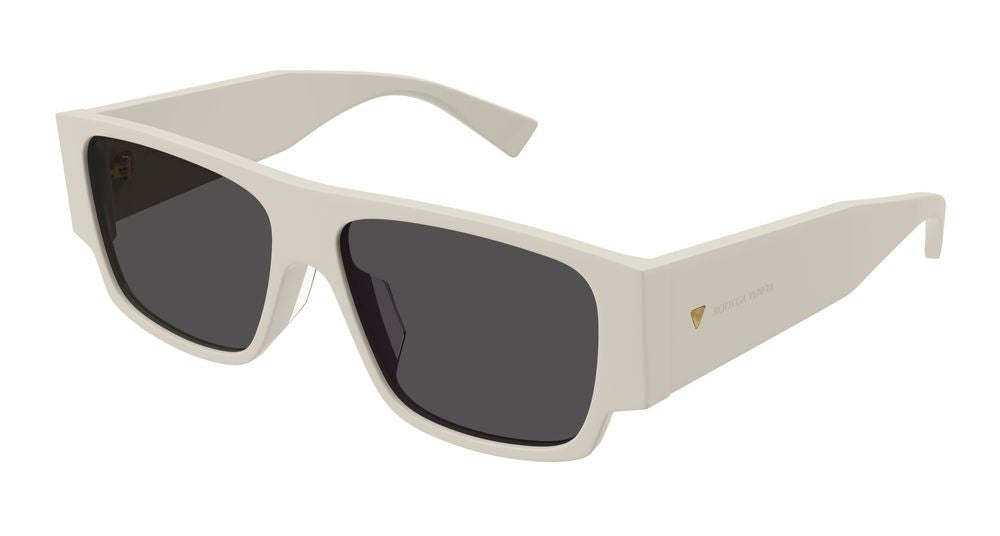 Bottega Veneta Sunglasses Bottega Veneta Bv1286s 004 White White Grey 57/15/140