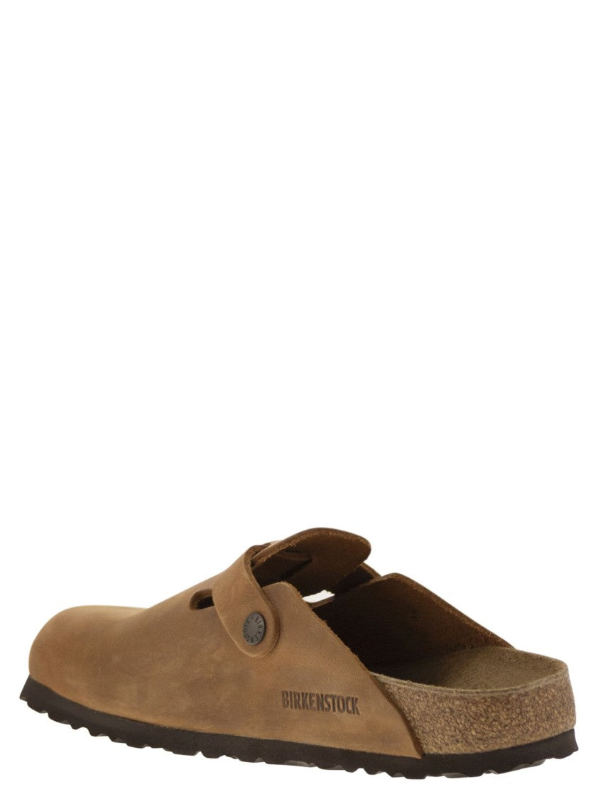 Birkenstock Boston - Oiled Leather Sabot