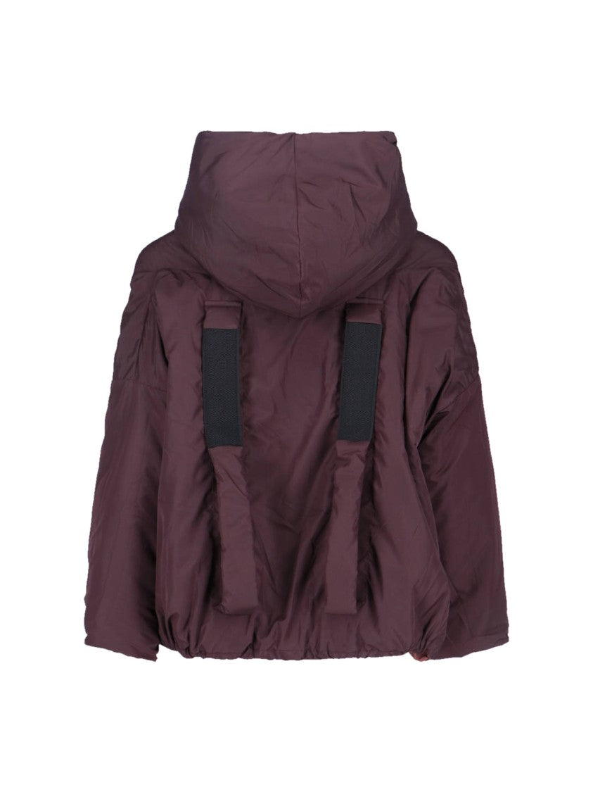 Kimono Rain Reversible Waterproof Jacket – Bordeaux And Purple